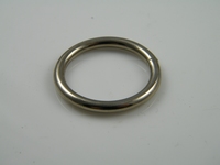 Ring, 3.5 x 25 mm, nickel plated