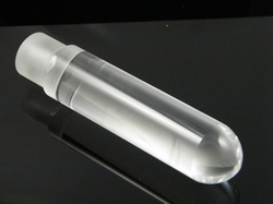 Dildo perspex 3.5 cm diameter