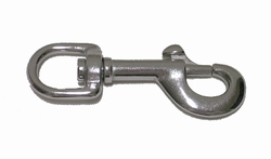 Karabiner, einseitig mit Öse verzinkt, , länge 85 mm