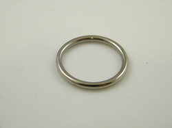 Eikelring 3,2mm, ring diameter 24, 26, 28 of 30mm