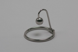 Sperma stopper met kogel van 8mm en ring 25mm of 30mm