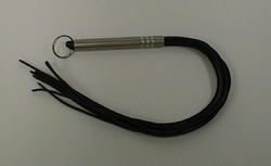 Long mini whip, stainless steel grip