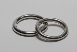Low cost cockring, round 8 mm stainless steel.