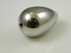 Egg, solid stainless steel. 